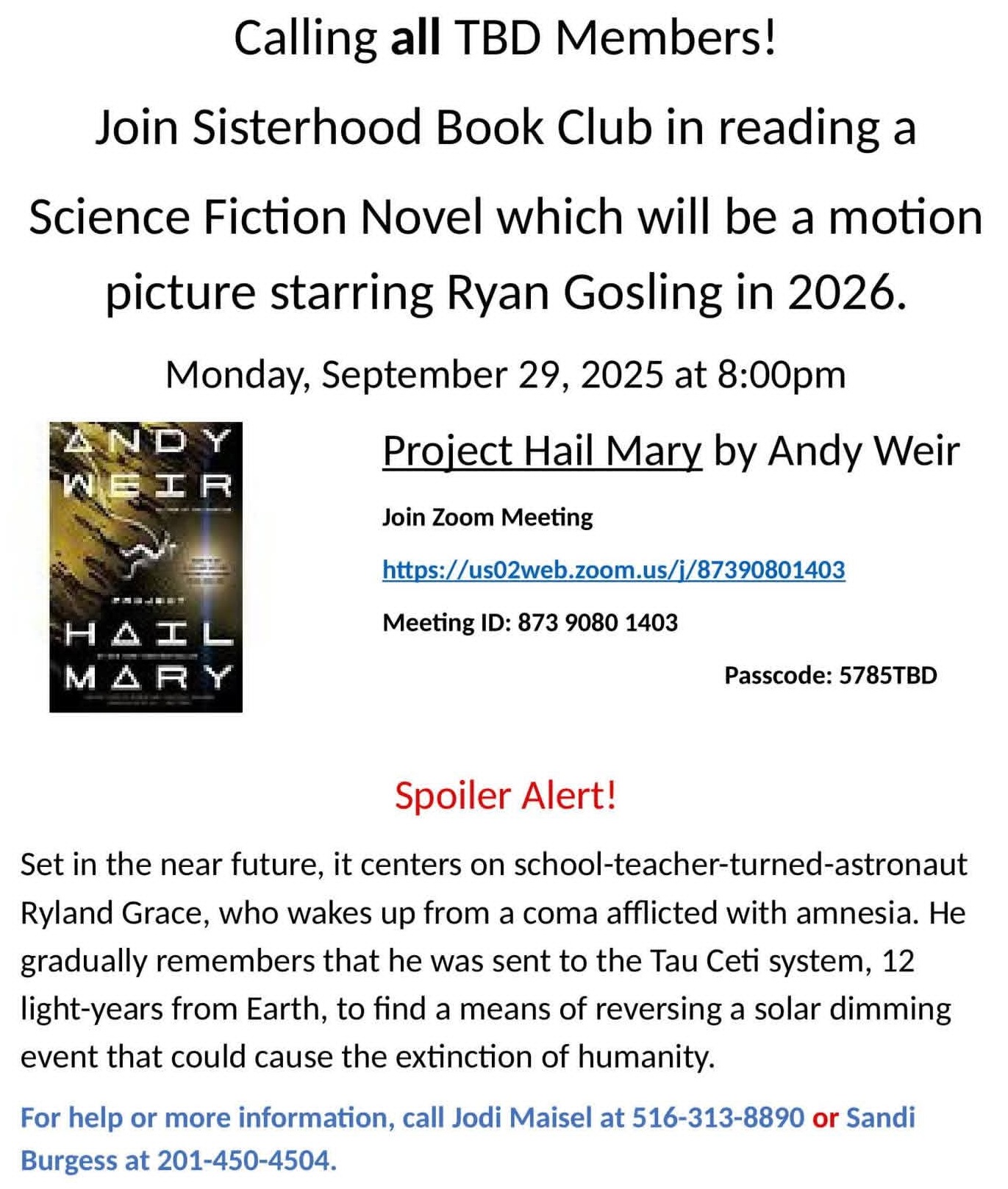 SisterhoodBookClubSept2025